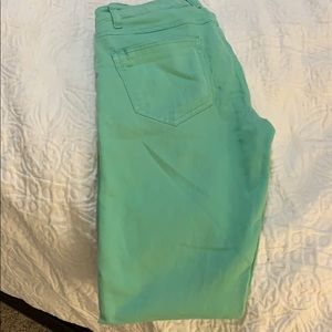 Mint Green skinny - Scarlet Boulevard